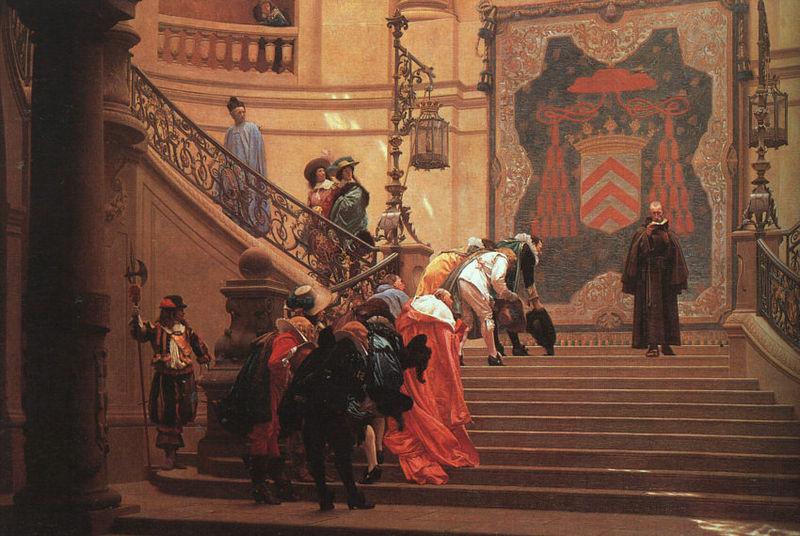 Jean-Leon Gerome Eminence grise oil painting image